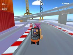 Le jeu mobile Forklift Challenge de TMHE