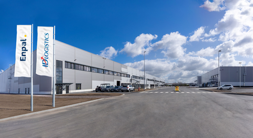 À Philippsburg, ID Logistics met actuellement en place un centre logistique de 35 000 m² pour l’activité en pleine croissance d’Enpal. Crdit photo : ID Logistics