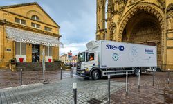Scania livre un vhicule 100 % lectrique au Groupe STEF