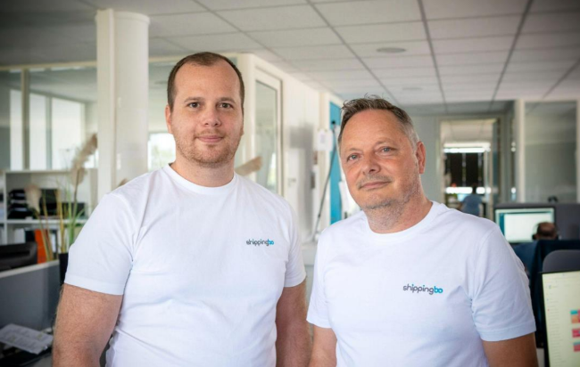 Marc Hericher et Romain Parent, cofondateurs de Shippingbo.