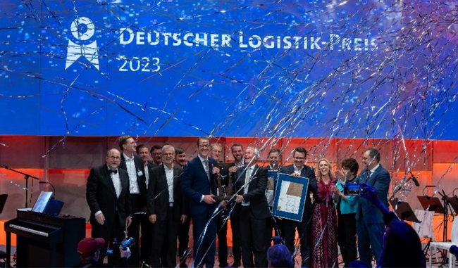 DACHSER und Fraunhofer IML erhielten den Deutschen Logistikpreis für Digitale Zwillinge