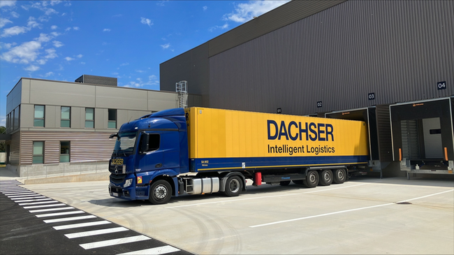 DACHSER ouvre un nouvel entrepôt logistique à Nîmes (30) en  Occitanie.<br>
          Crédit photo : DACHSER