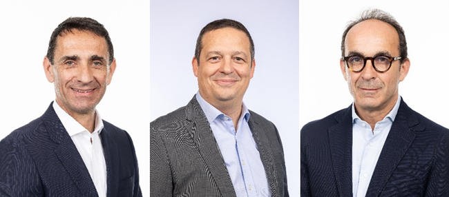 Laurent Nicastro, Emmanuel Vexlard et Frédéric Grenier<br>
©ID Logistics