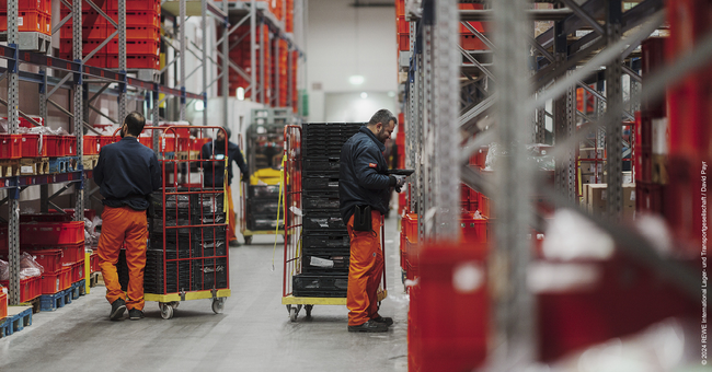 REWE International a pour objectif de moderniser son vaste réseau logistique en Autriche et en Europe du Sud-Est.<br>
  © REWE International Lager- und Transportgesellschaft / David Payr