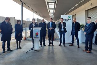 Cinérites Transport & Logistique et HAROPA PORT inaugurent  la plateforme  multimodale de Bonneuil-sur-Marne