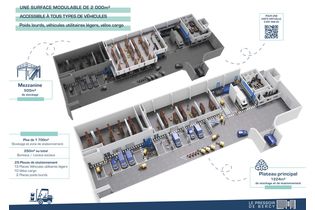 Un nouvel espace de logistique urbaine au coeur de Paris