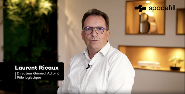 Laurent Ricaux, DGA Pôle Logistique chez Prévoté.