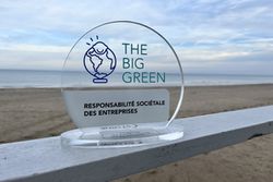 Le Groupe STERNE reçoit le Trophée RSE pour sa logistique circulaire bas carbone au salon The Big Green de Deauville