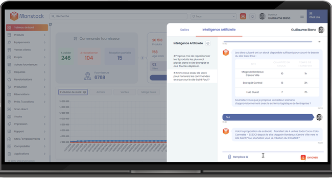 La plateforme No-Code Monstock permet aux utilisateurs de bâtir des solutions  personnalisées sans programmation, stimulant l’innovation tout en réduisant les coûts.<br>
        Crédit photo : Monstock.