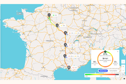 PTV Logistics annonce l’arrivée d’EV Truck Route Planner en France