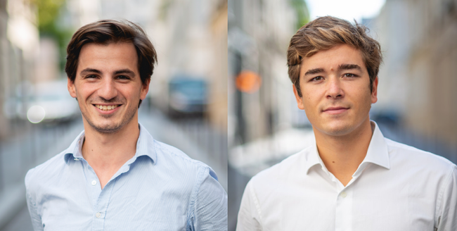 Quentin Drillon  et Maxime Huzar<br>
                            Crédit photo : Spacefill