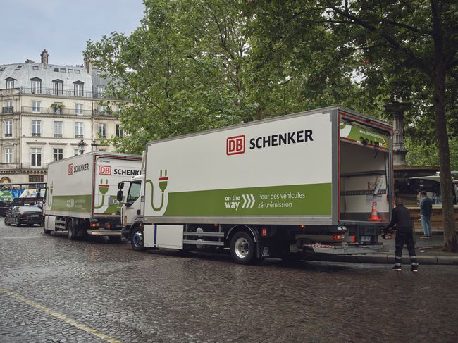 Avec cette nouvelle commande, Schenker France affichera dès le deuxième trimestre une flotte routière en propre décarbonée à 50%.<br>
          Crédit photo : DB Schenker.