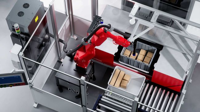 CarouselAI™ est la première solution de picking unitaire robotisée d’AutoStore.<br>
                              Crédit photo : AutoStore