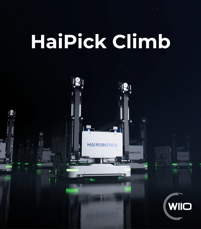 HaiPick Climb simplifie l'automatisation des processus intralogistique dans les entrepôts