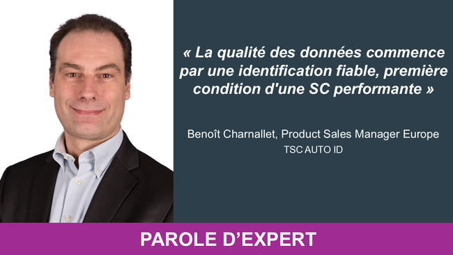Entretien avec Benoît Charnallet, Product Sales Manager EMEA chez TSC Auto ID